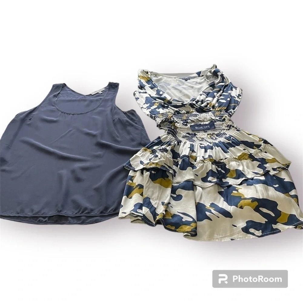 Blue Life Matching Set + Daniel Rainn Tank Top | Size Small